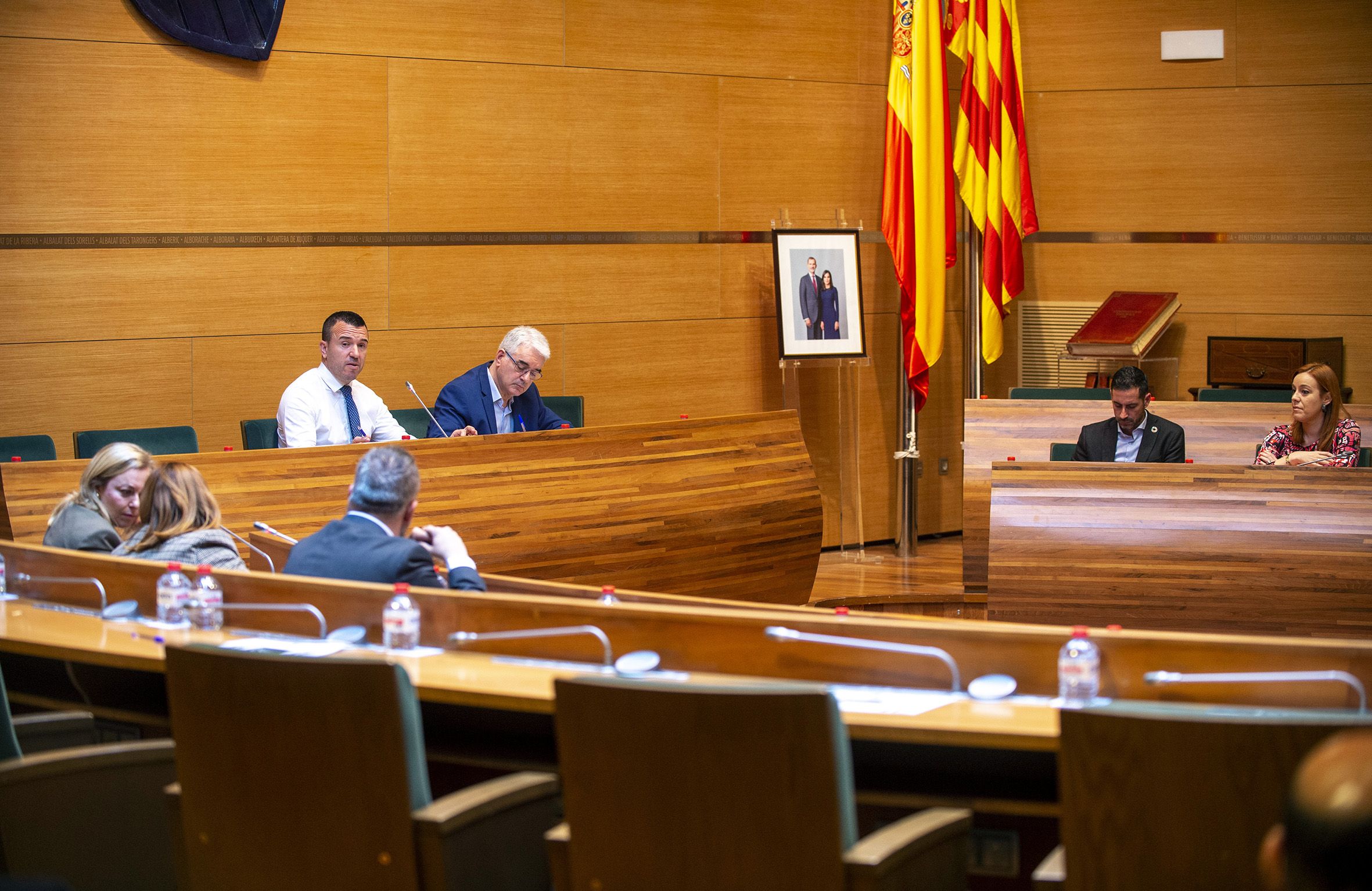 Comissió DANA Diputació València / foto Abulaila 