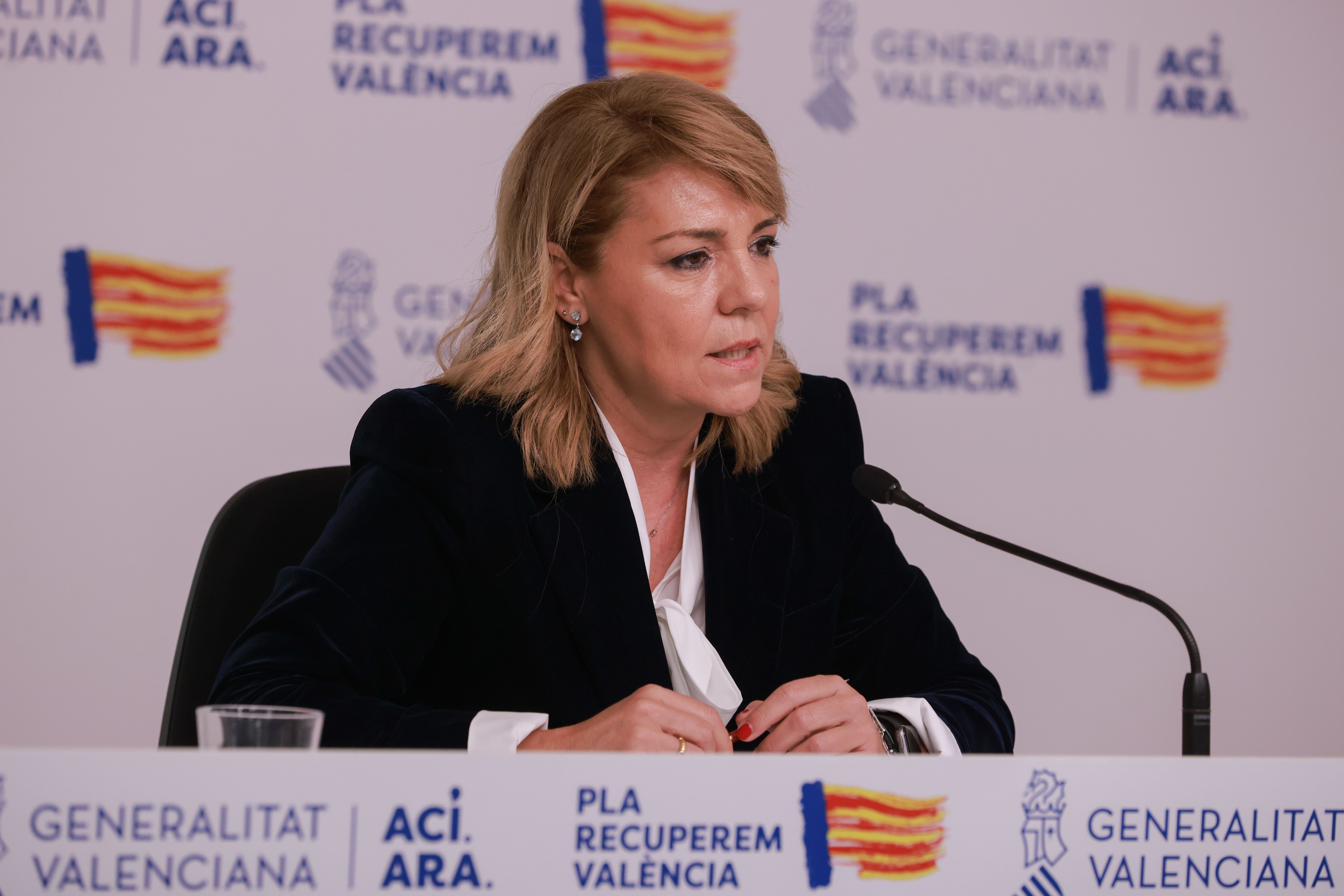 La vicepresidenta primera i portaveu del Consell, Susana Camarero