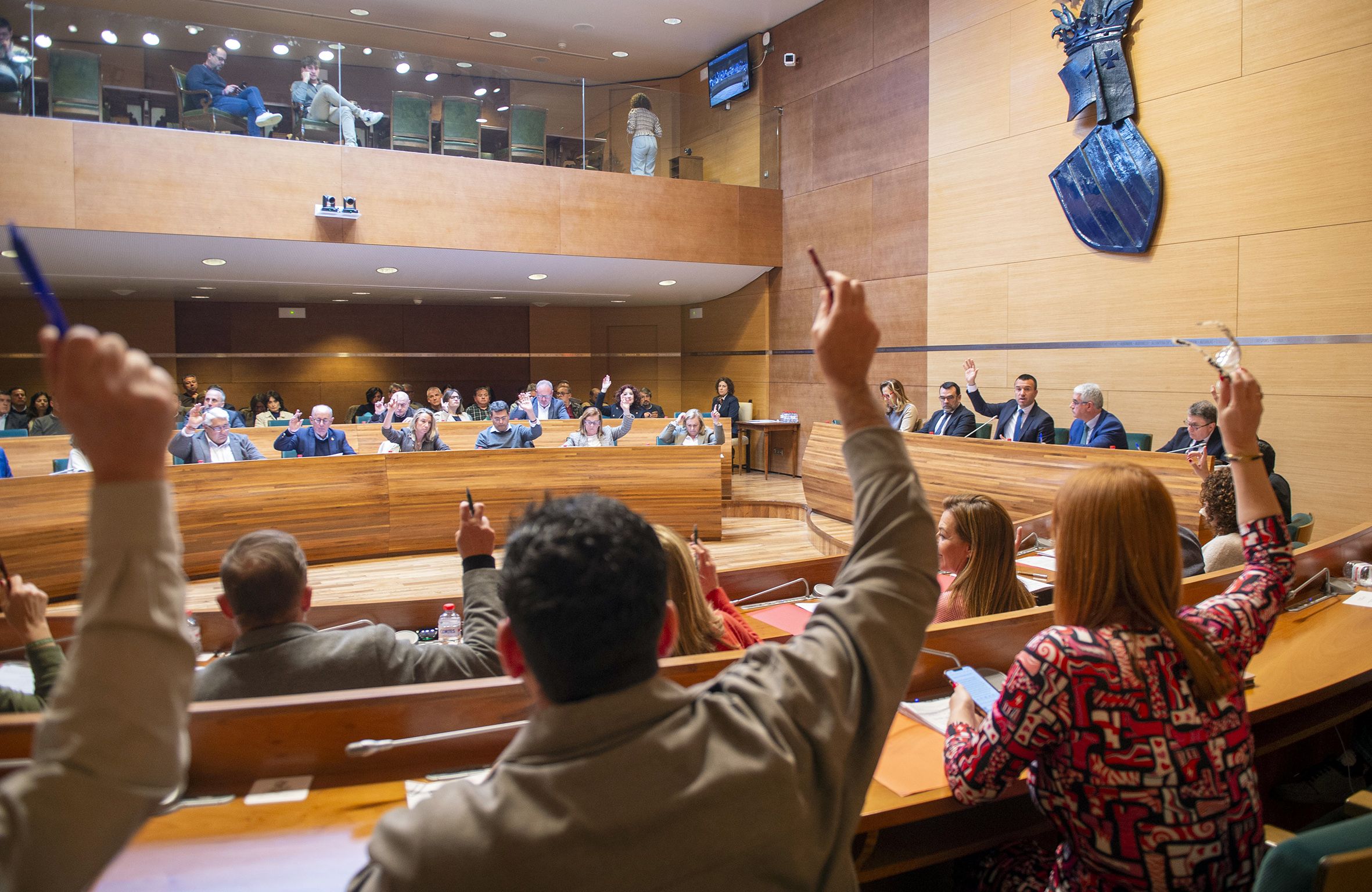 Plenari de la Diputació de València. Imagen: Abulaila