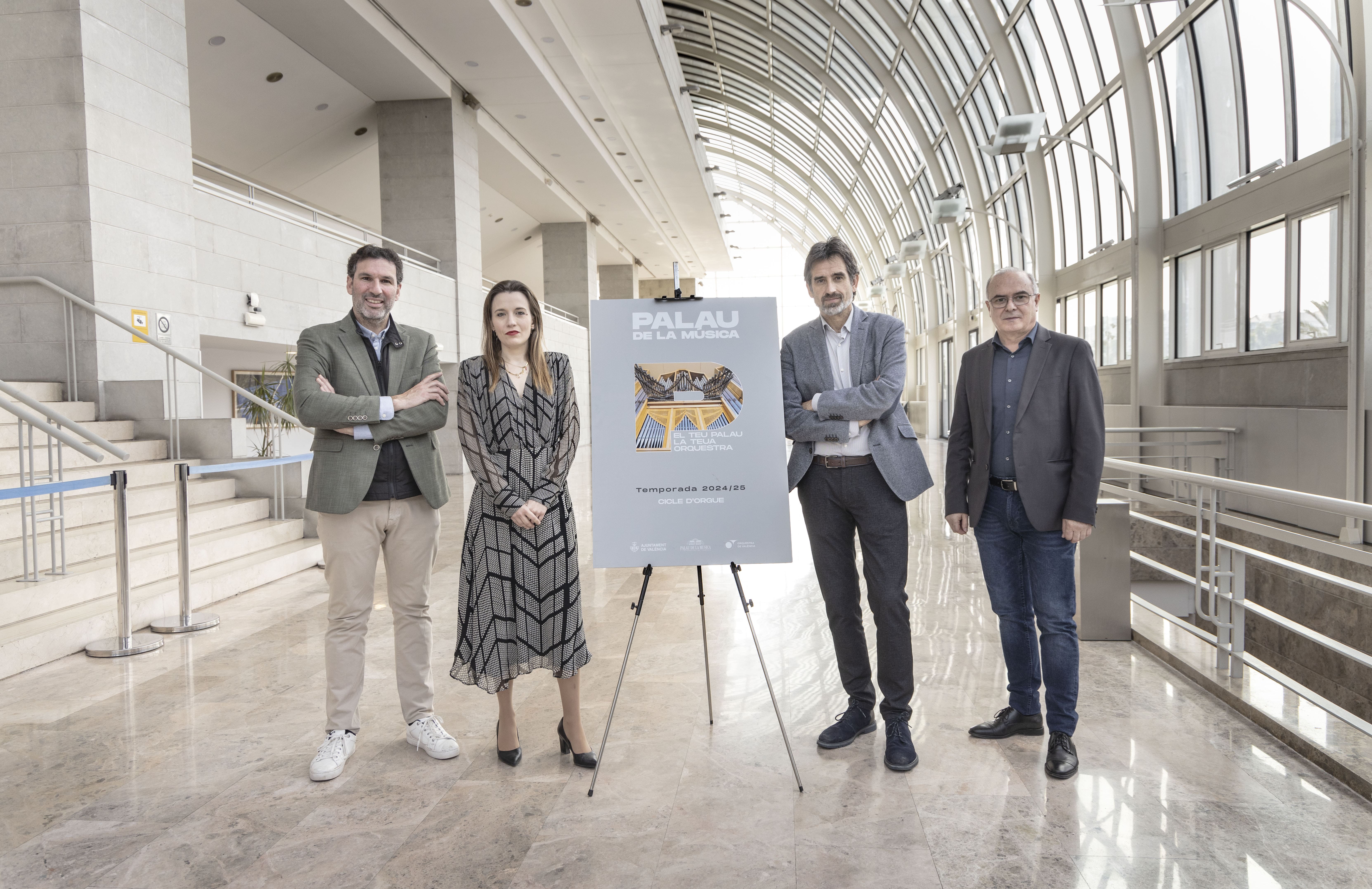 El Palau de la Música presenta el «Cicle d’Orgue» 2025 