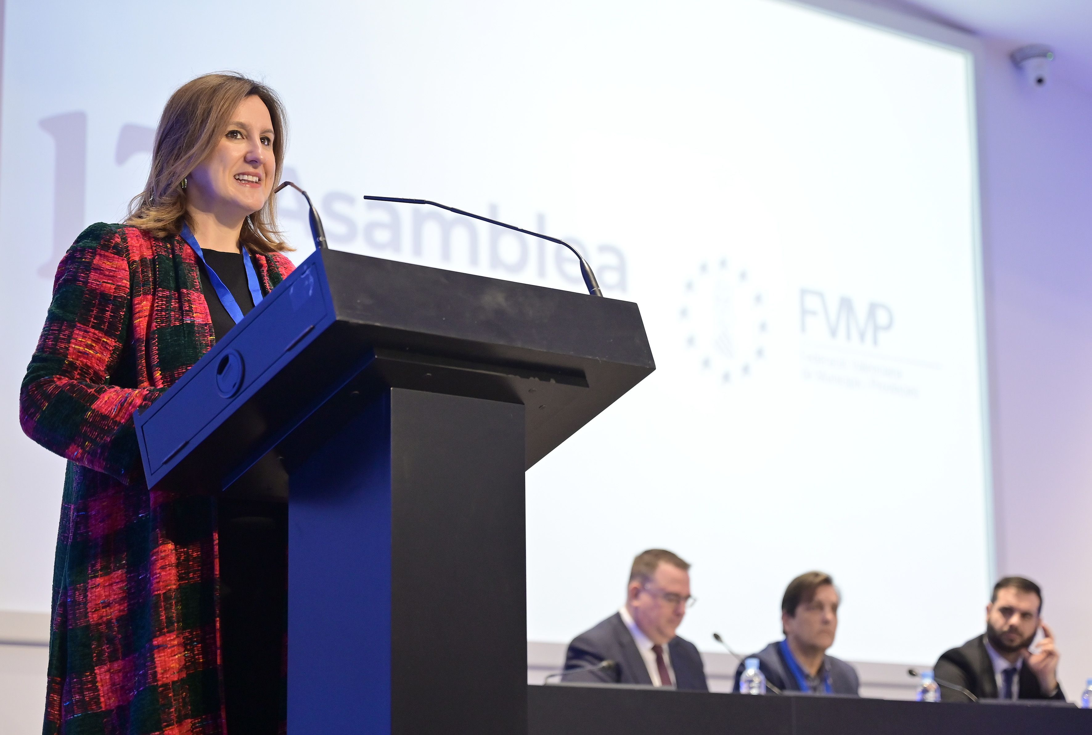  La alcaldesa de València, María José Catalá, en la Asamblea FVMP