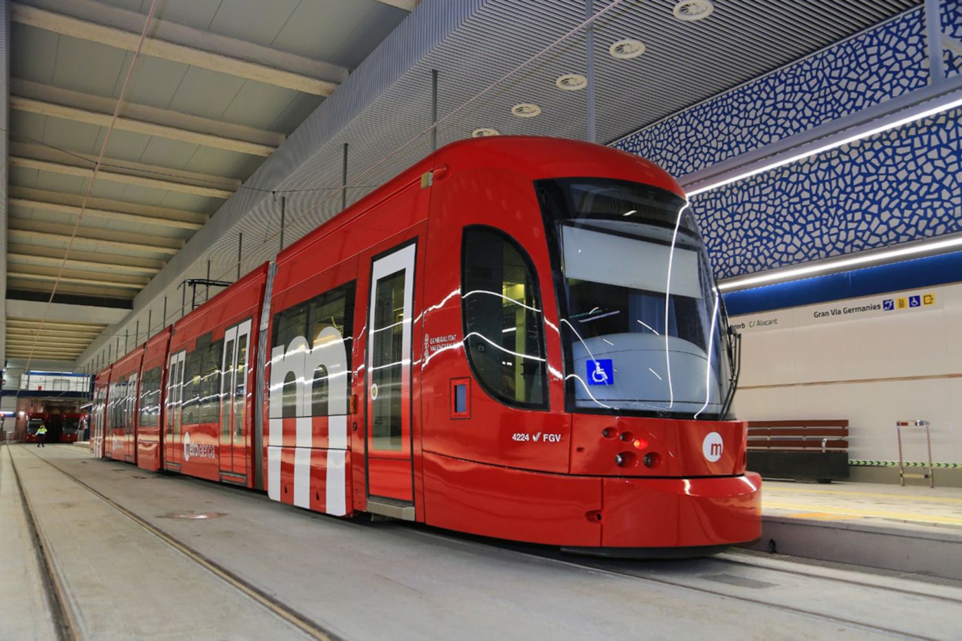Un vagó de metrovalencia