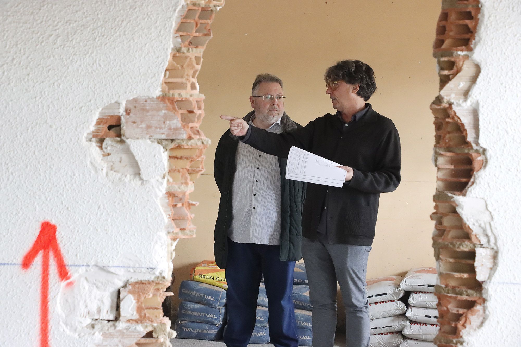 Obras en las viviendas sociales de Puçol - Foto: Sergio Maestro