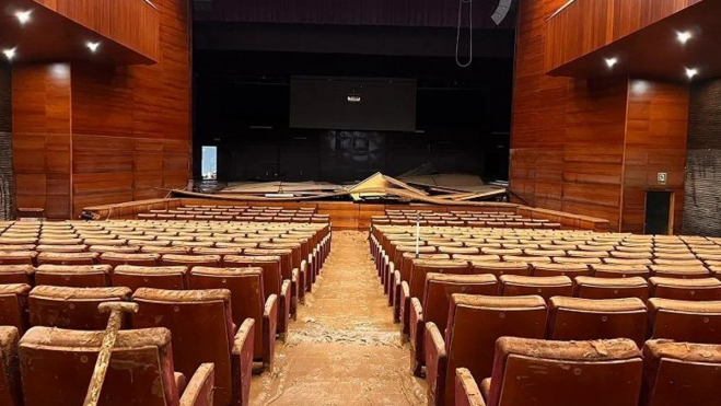Teatro Auditorio de Catarroja, una de las salas afectadas por la DANA