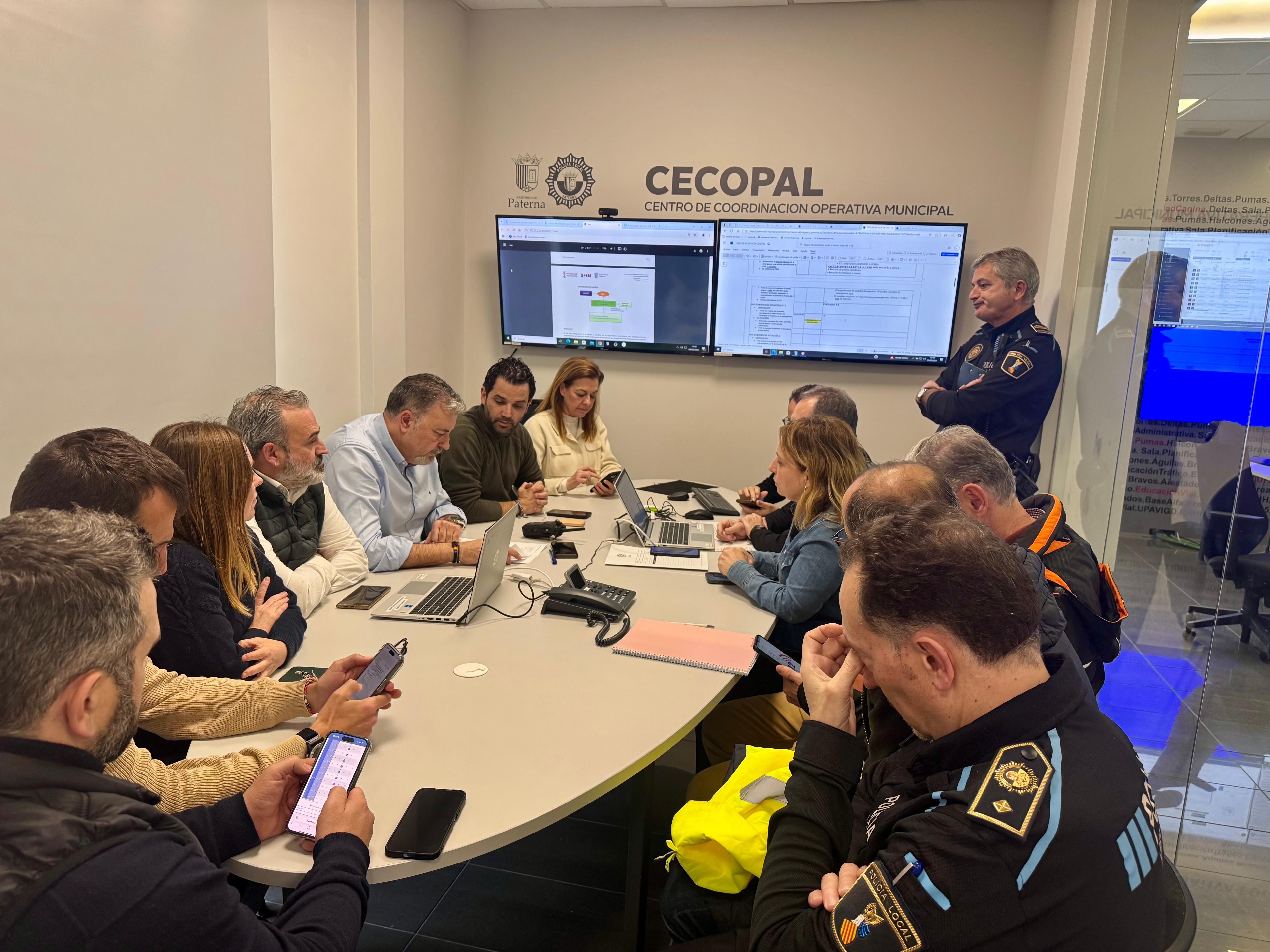 Sagredo preside la reunión CECOPAL en Paterna este mediodía