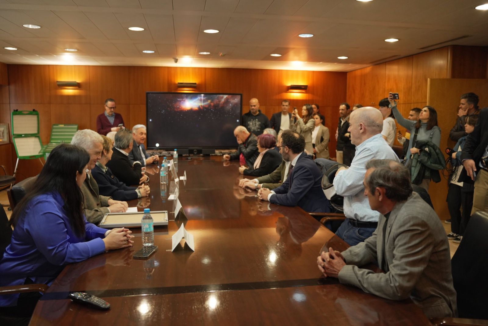 Presentació del cupó de l'ONCE dedicat al Dia Internacional de la Felicitat