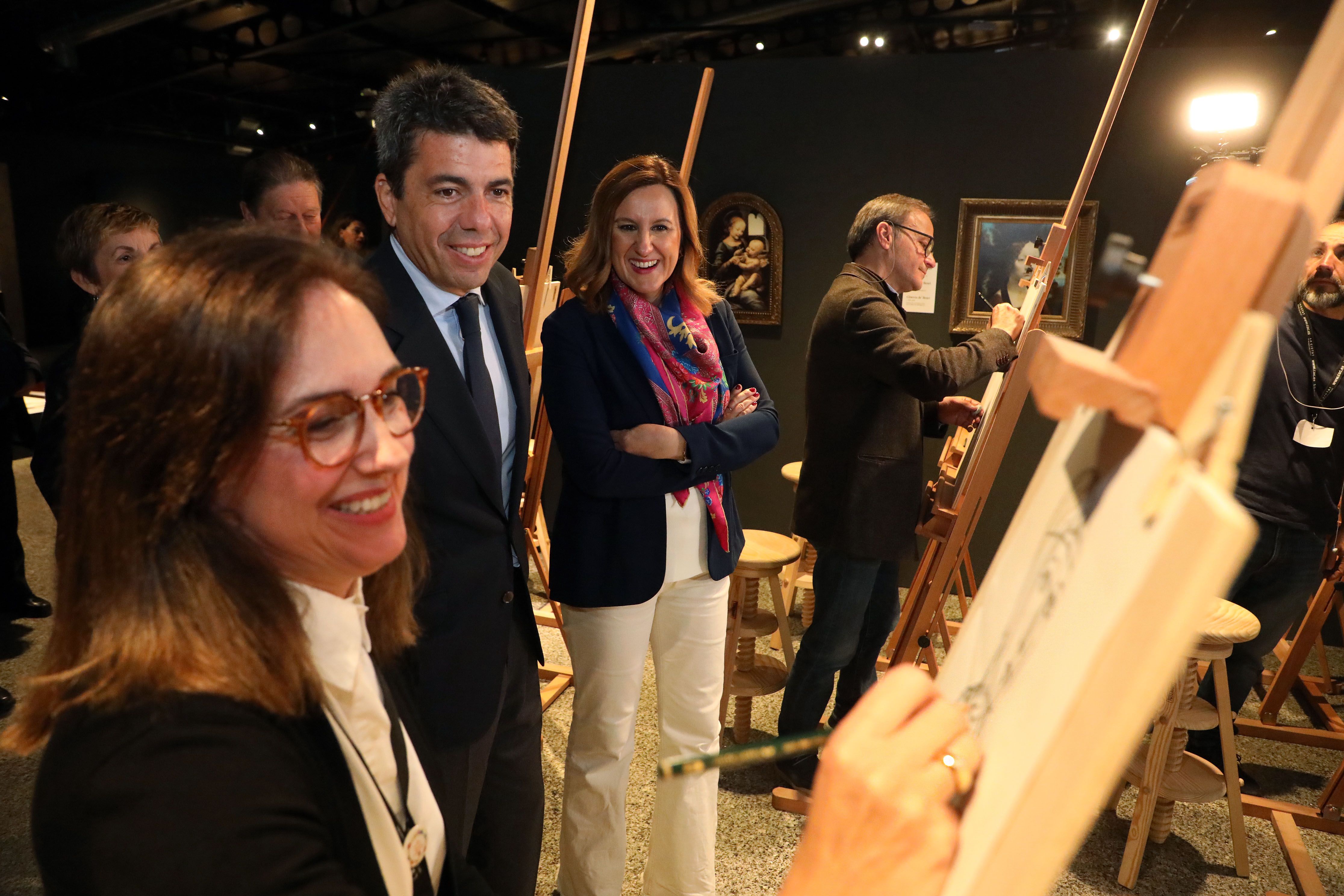 El president de la Generalitat, Carlos Mazón, en el Museu de les Ciències