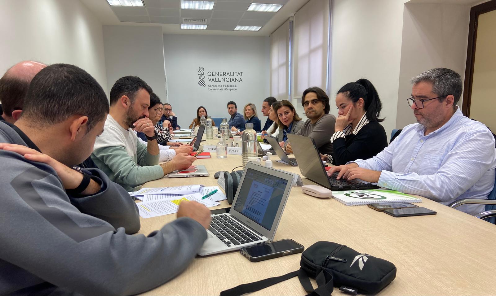 Taula Sectorial de la Conselleria d'Educació