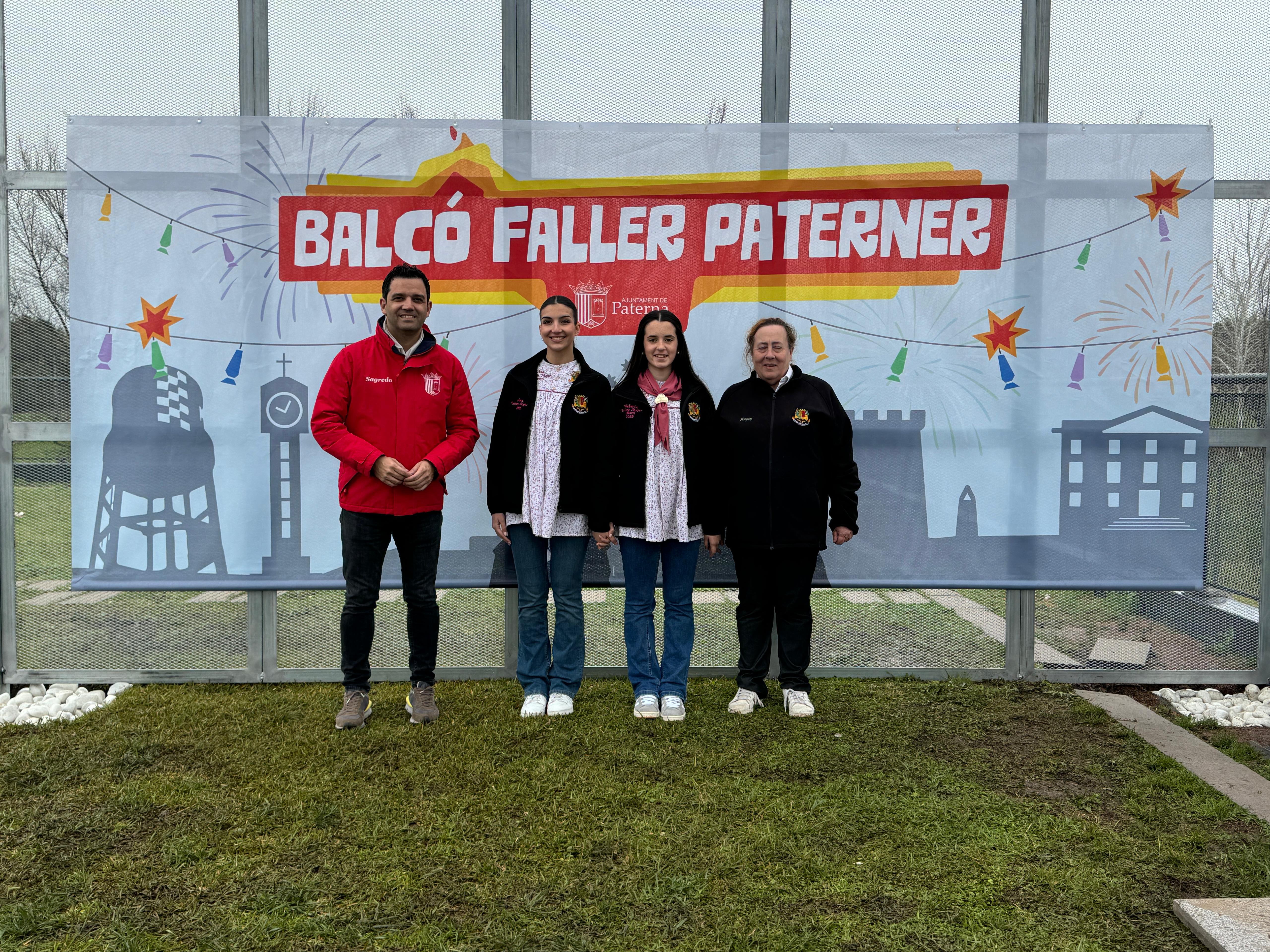 Sagredo, les Falleres Majors de Paterna 2025 i la Presidenta de la JLF