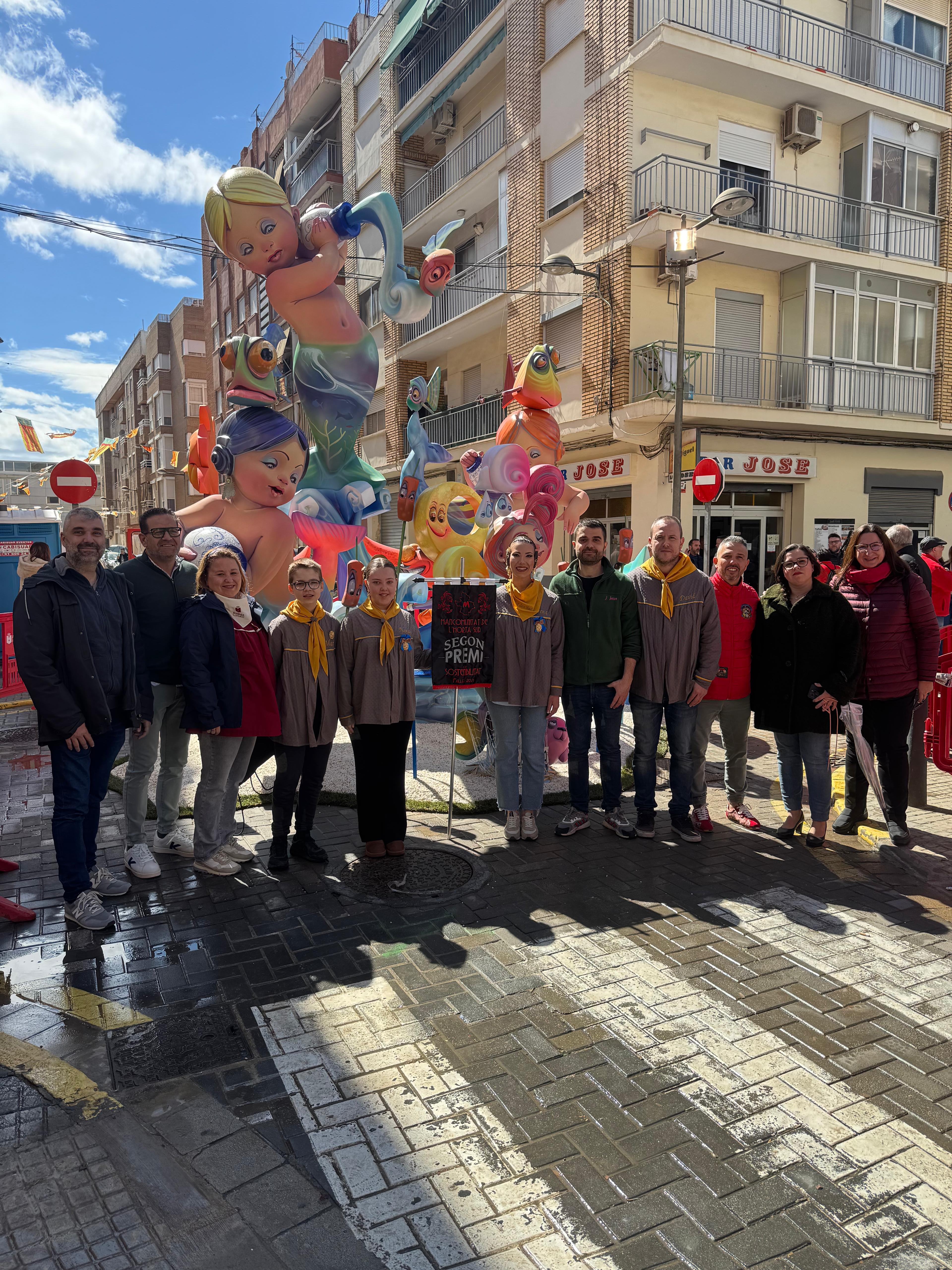 Premis a les Falles Més Sostenibles de la Mancomunitat de l'Horta Sud