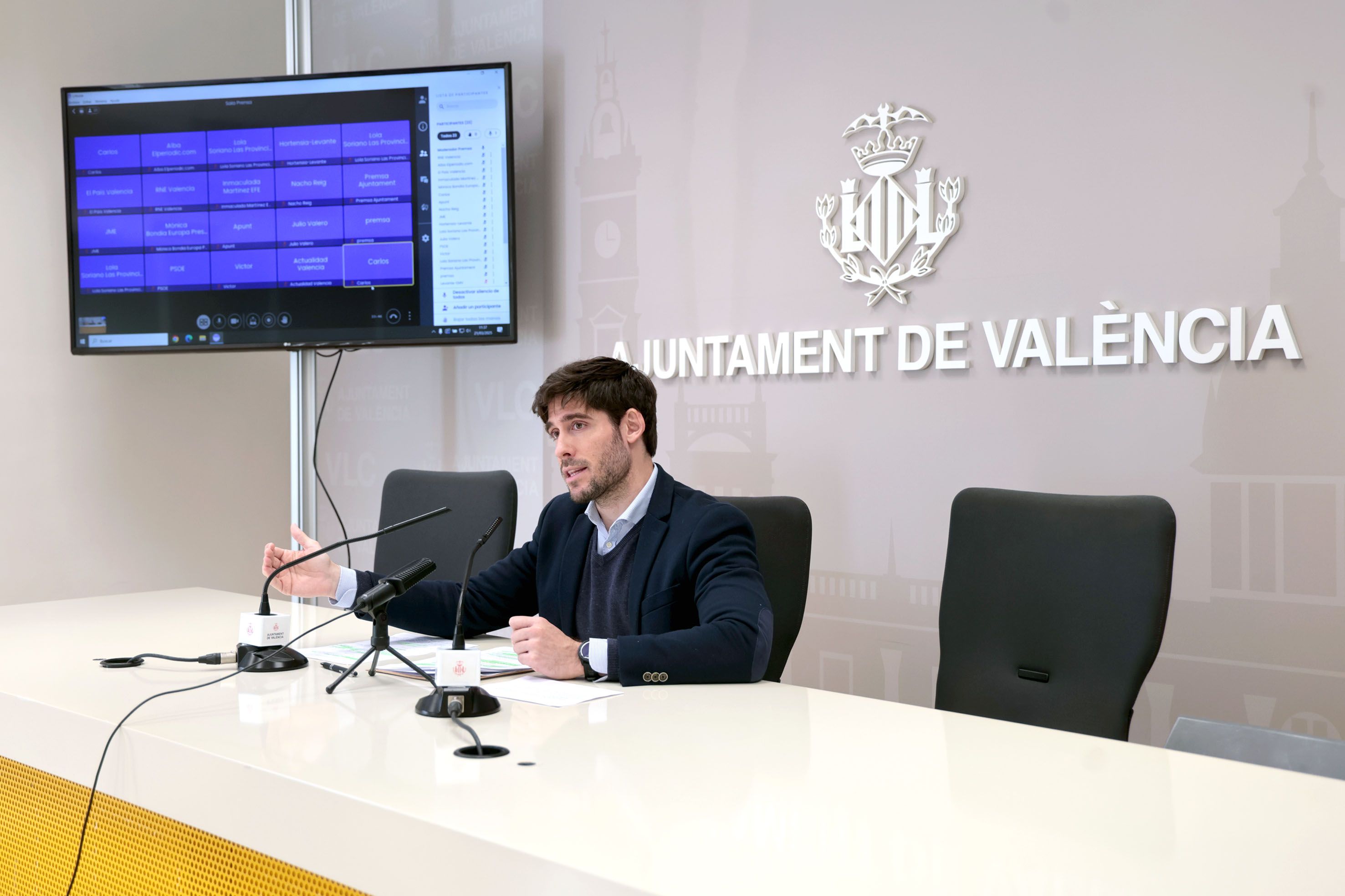 El portavoz del gobierno municipal, Juan Carlos Caballero El portavoz del gobierno municipal, Juan Carlos Caballero