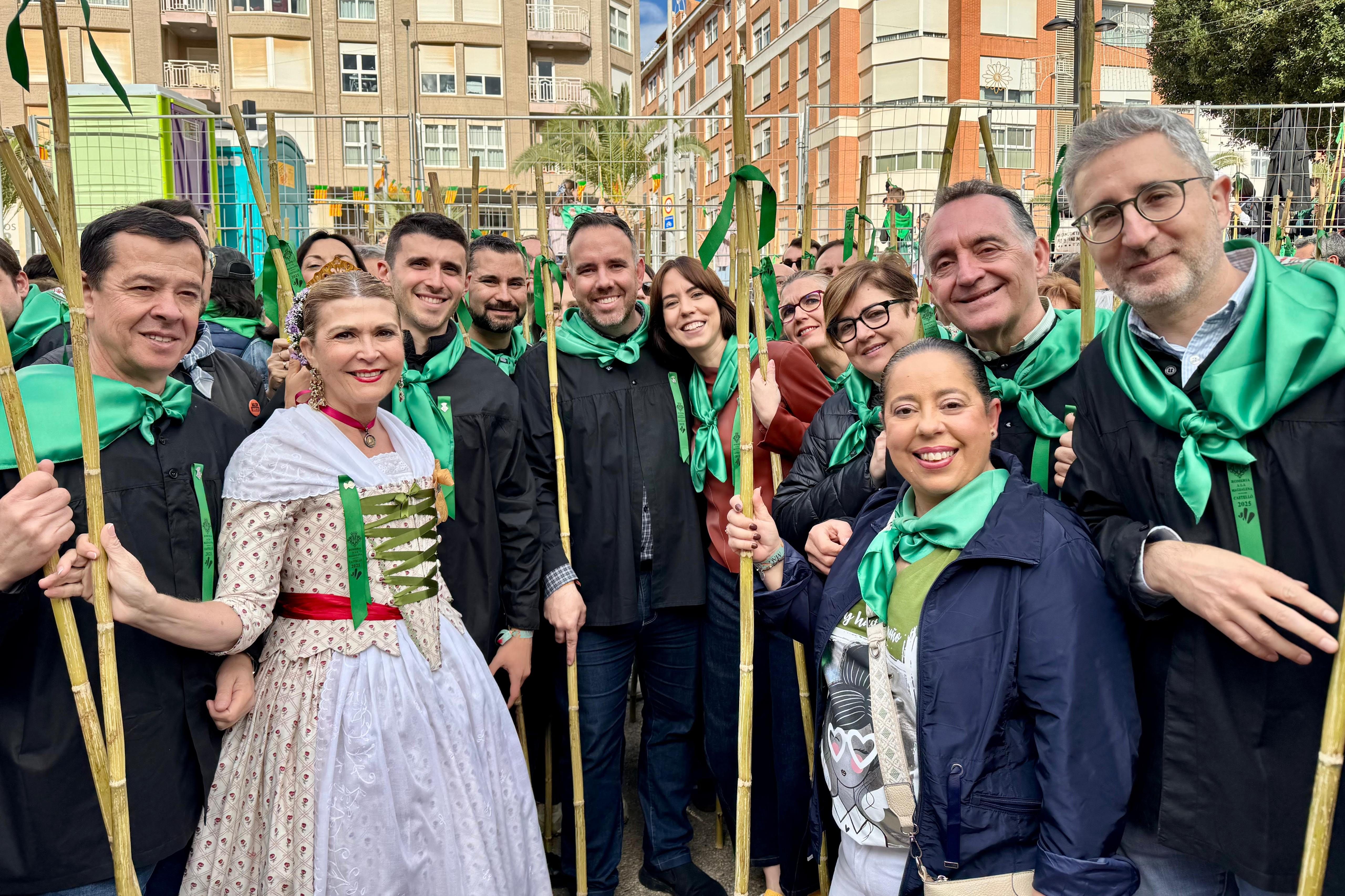 La secretària general del PSPV-PSOE, Diana Morant, a la Magdalena de Castelló