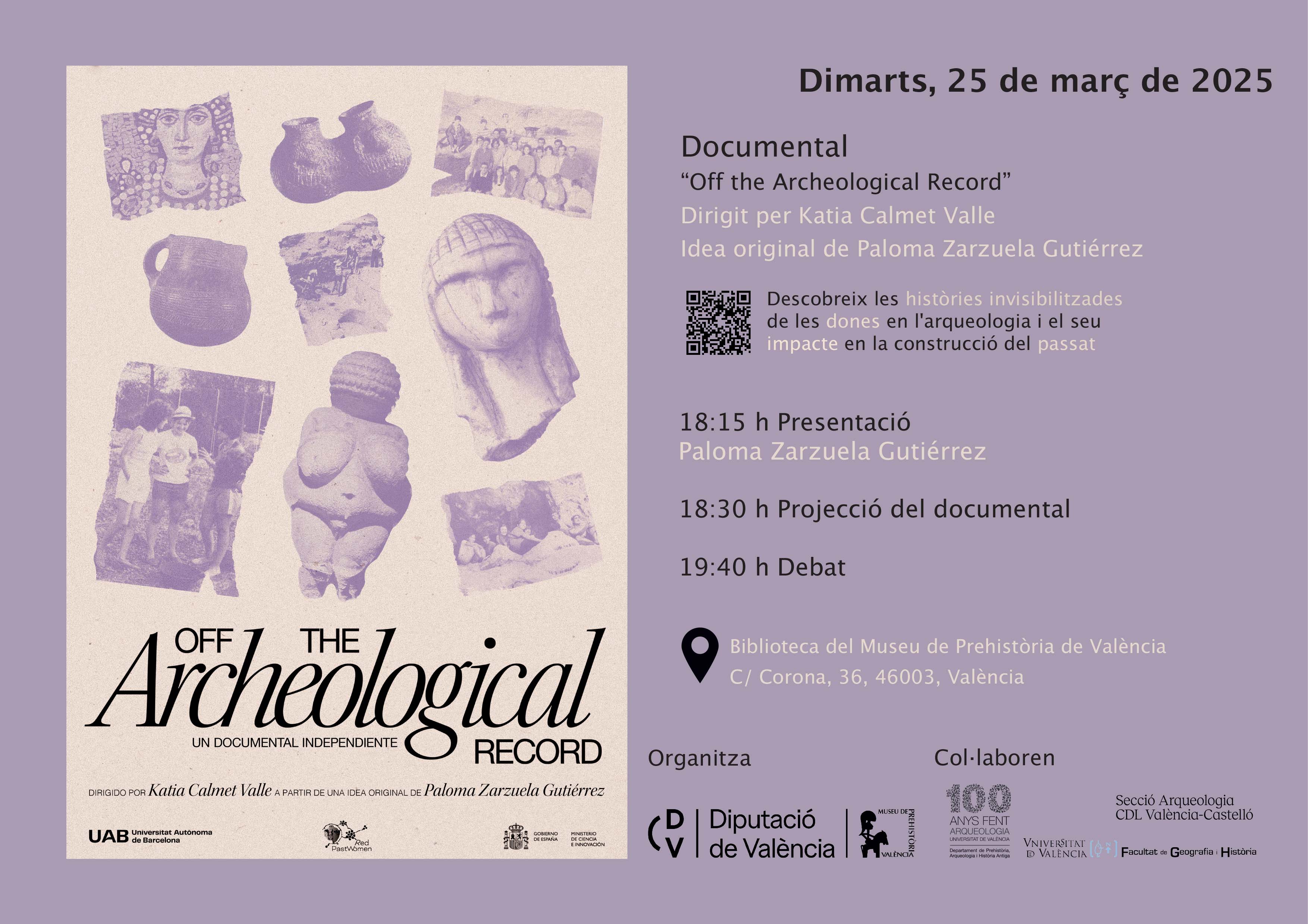 documental ‘Off the archaeological record’