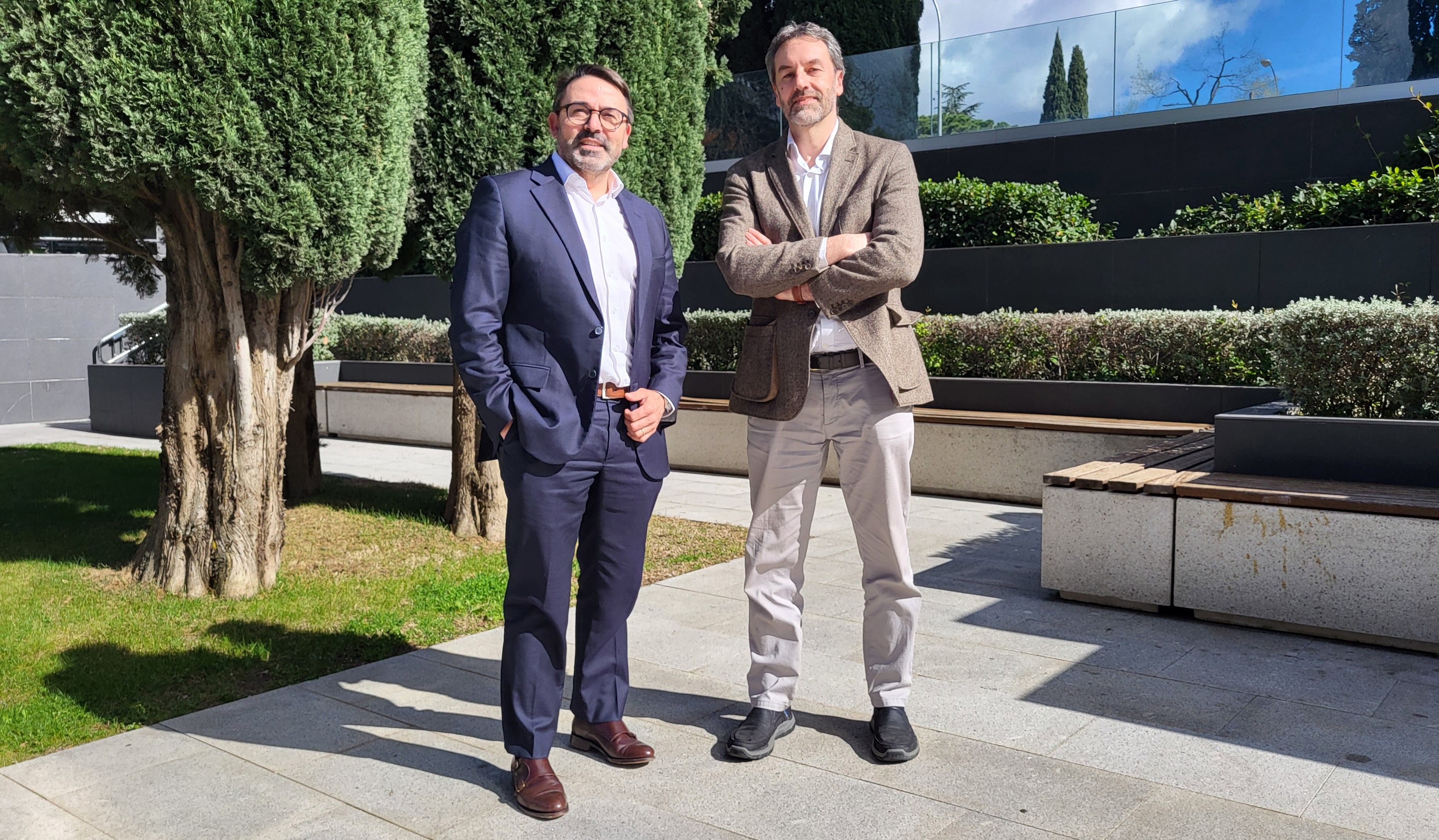 Dr. David Baulenas i Dr. Ángel Ayuso