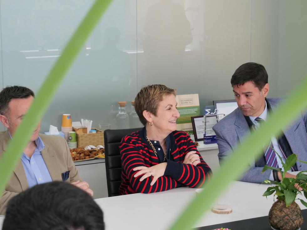 La consellera d'Innovació, Indústria, Comerç i Turisme, Marián Cano