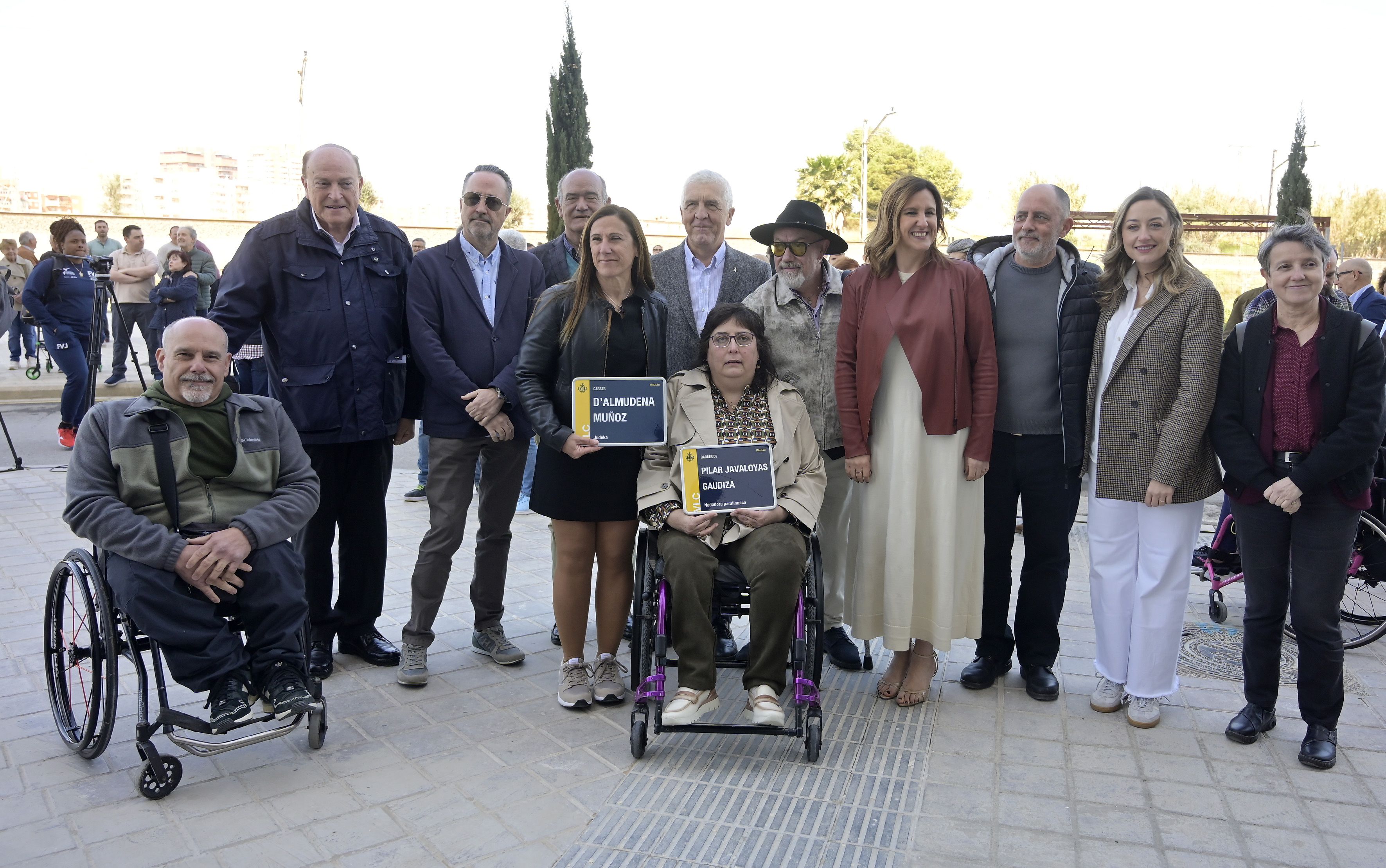  INAUGURACIÓN CALLES DEPORTISTAS VALENCIA 
