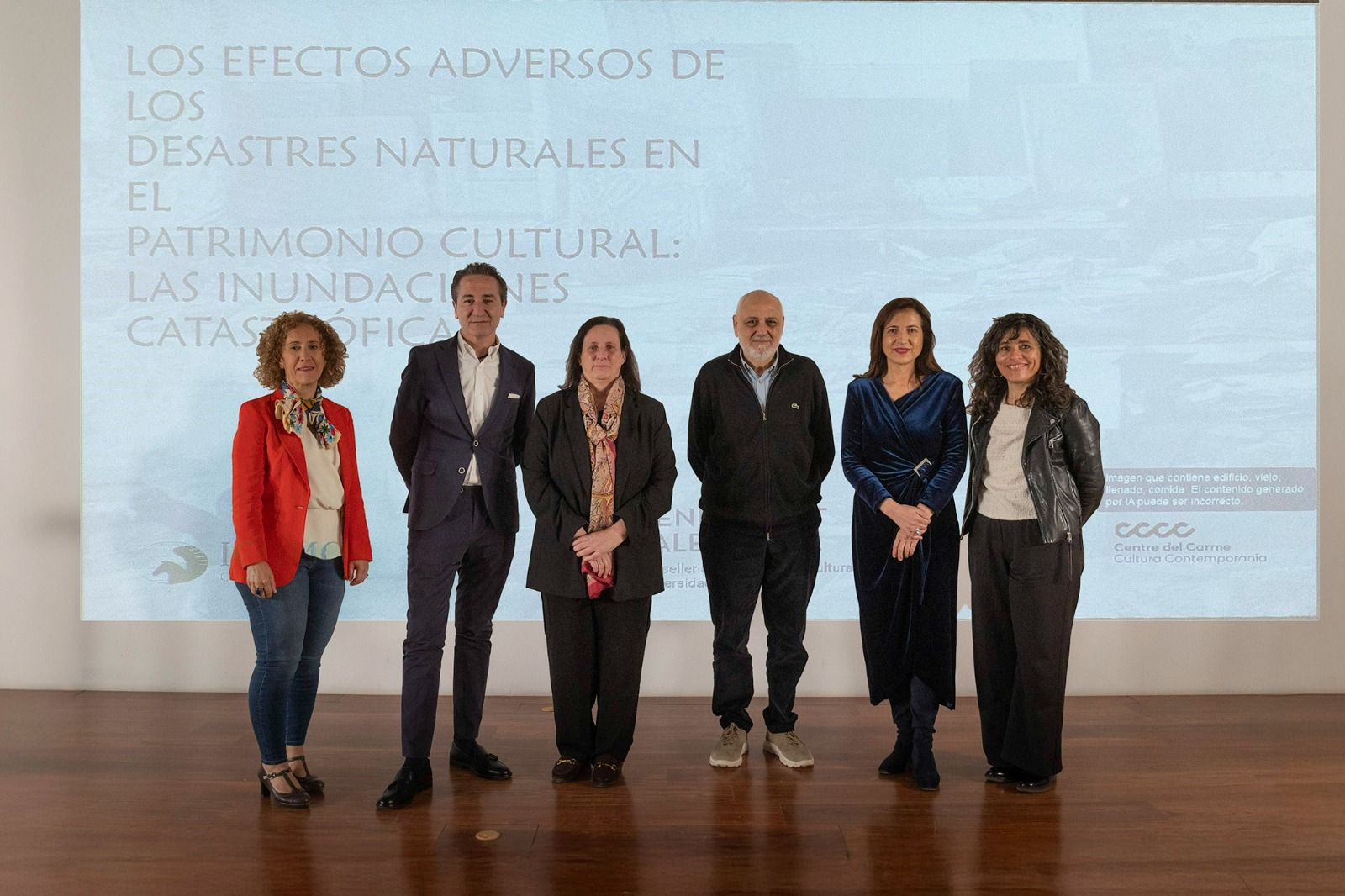 Acto  “Los efectos adversos de los desastres naturales en el patrimonio cultural: Las inundaciones catastróficas”
