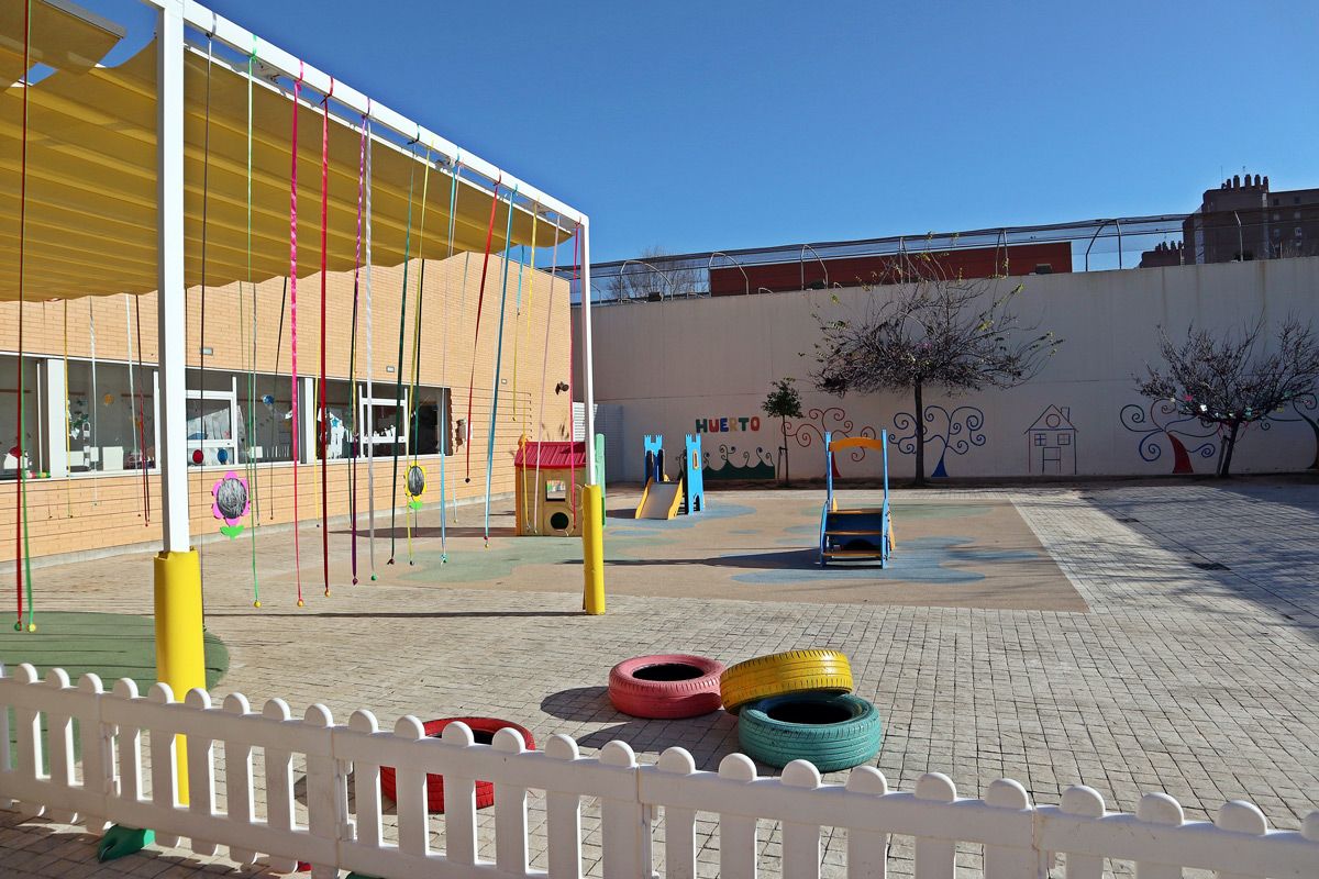 Pati d'una escola infantil municipal de València