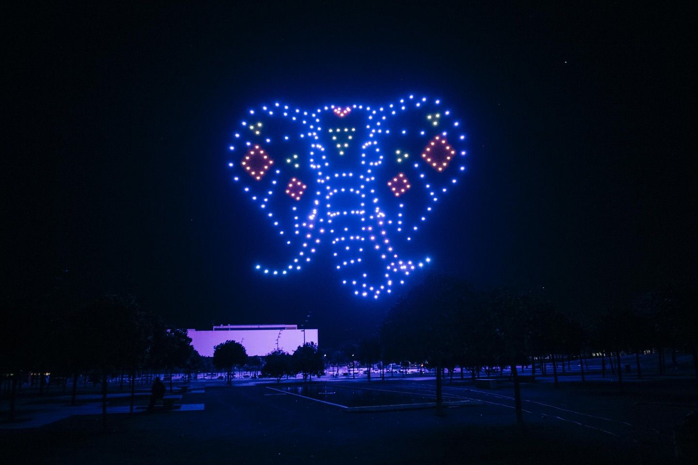 Espectáculo de drones