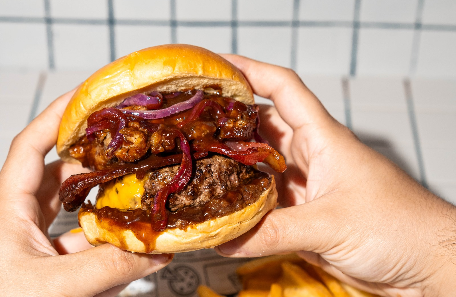 Bacon Cheese Burger de Lamburguesa