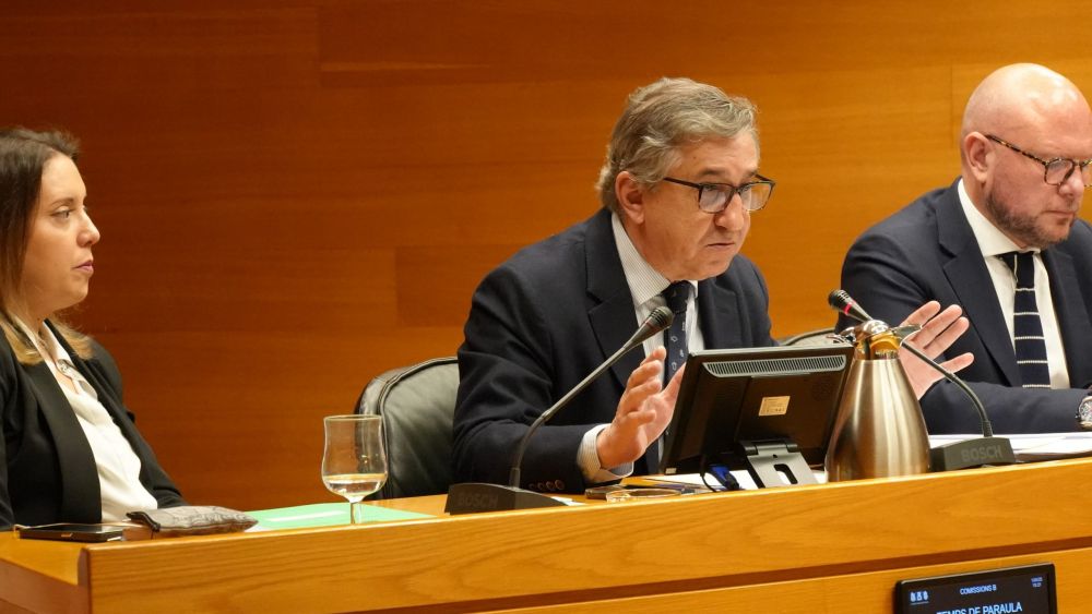 El conseller de Educación, Cultura, Universidades y Empleo, José Antonio Rovira