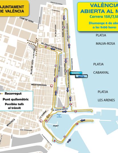 Carrera València Oberta a la Mar Carrera València Oberta a la Mar