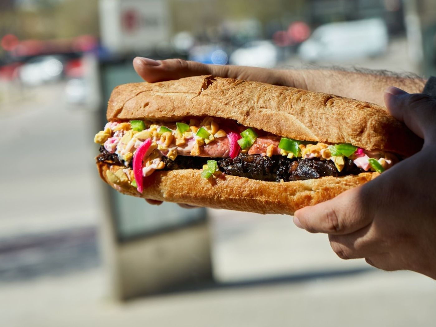 Entrepà “Blanc i negre Remix” del restaurant Rutins