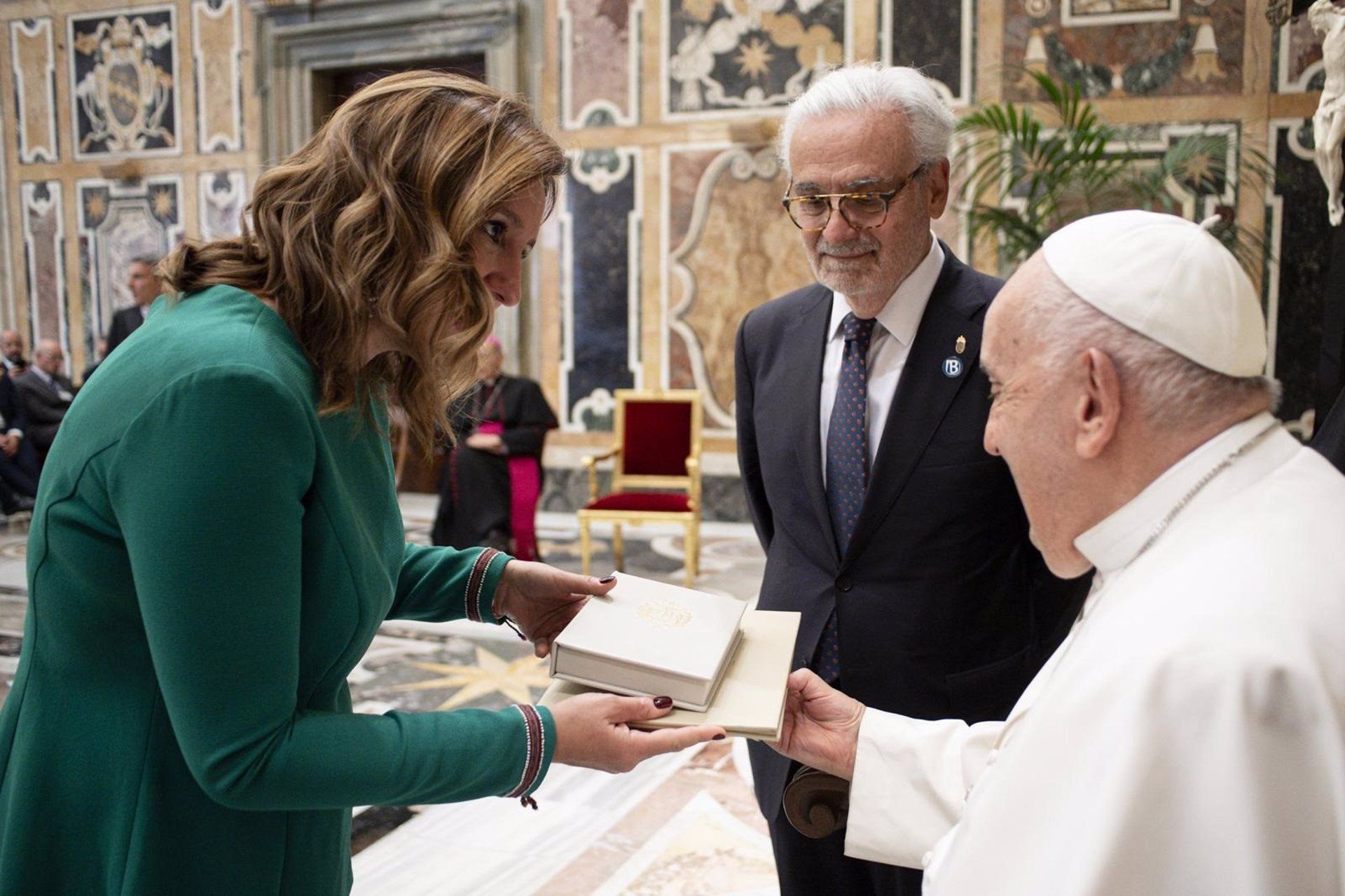 Trobada de Maria José Catalá amb el Papa Francisco