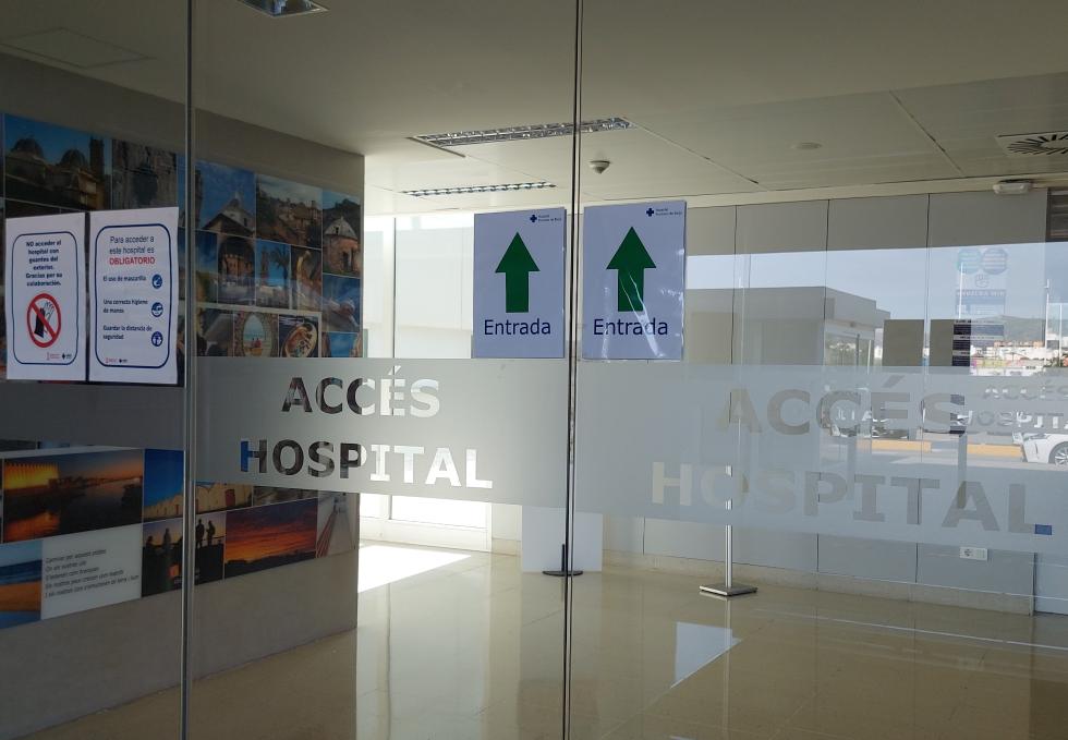 Un hospital de la Comunitat Valenciana després de l'apagada
