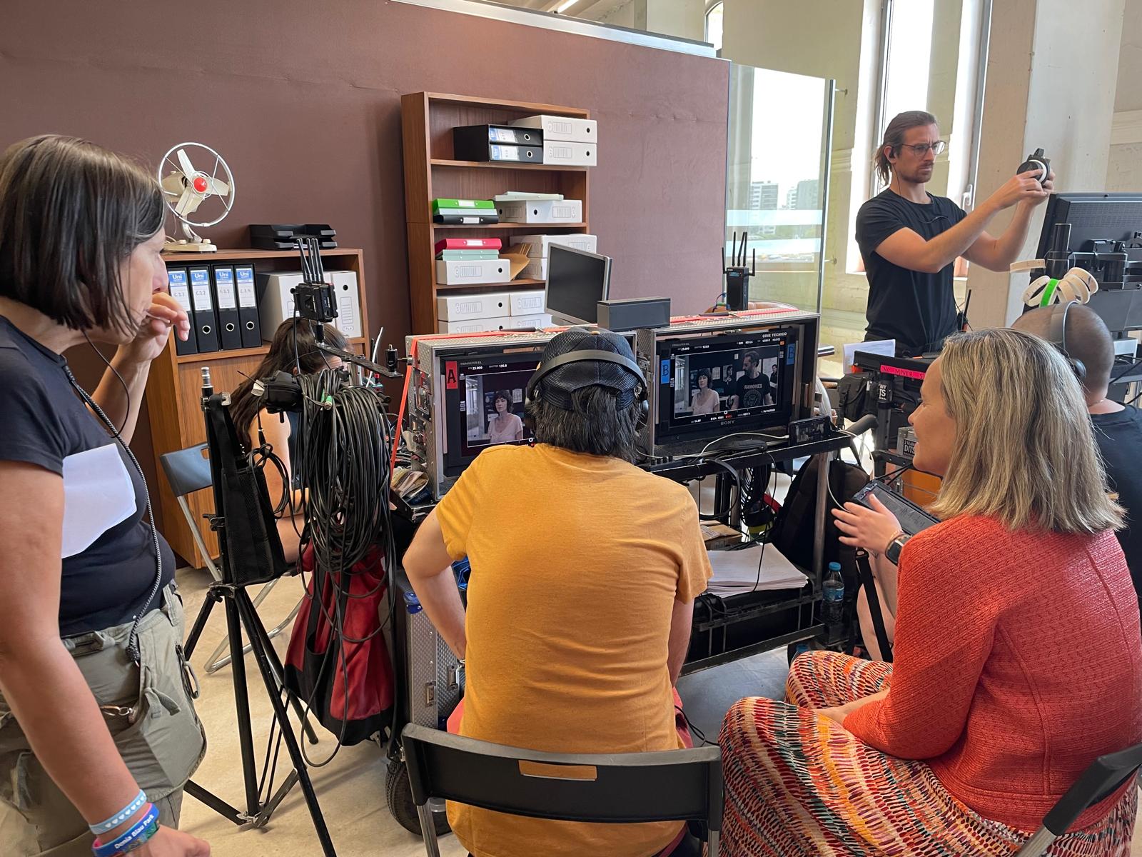 Un rodaje en Valencia