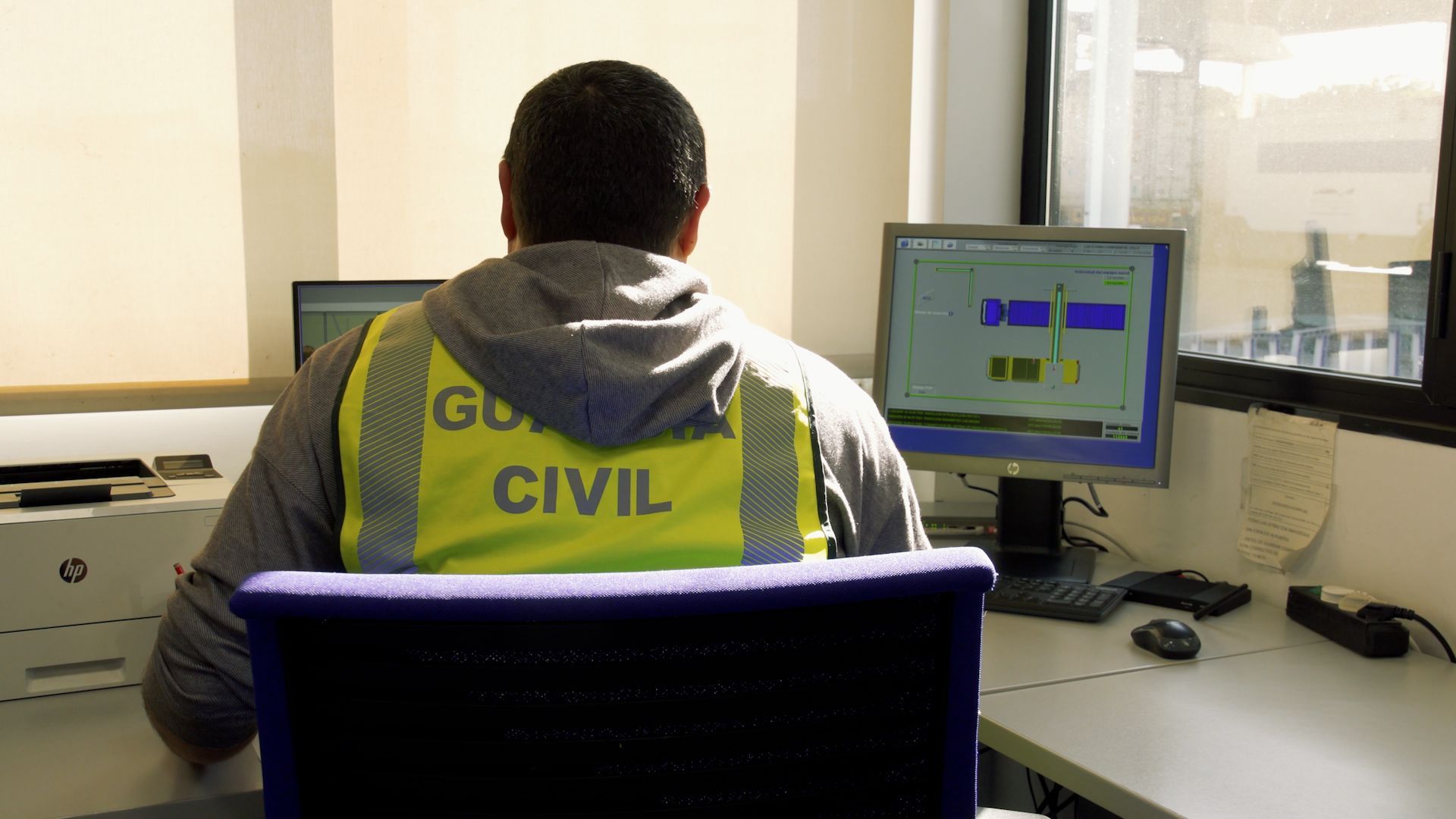 Un guardia civil en una imagen de archivo