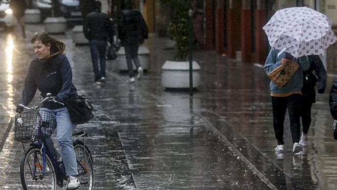 Lluvias en Valencia
