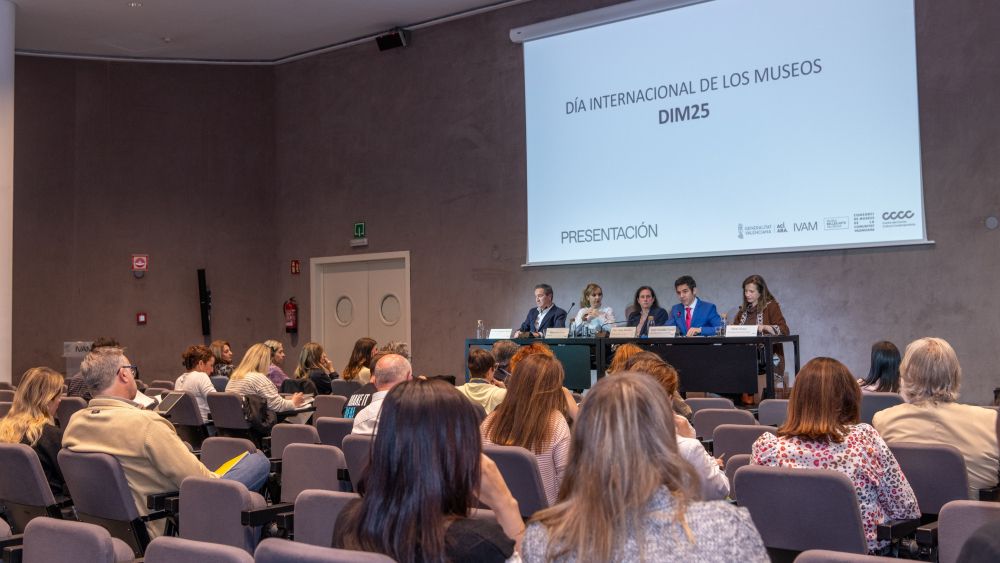 Presentació del Dia dels Museus en l'IVAM Presentació del Dia dels Museus en l'IVAM