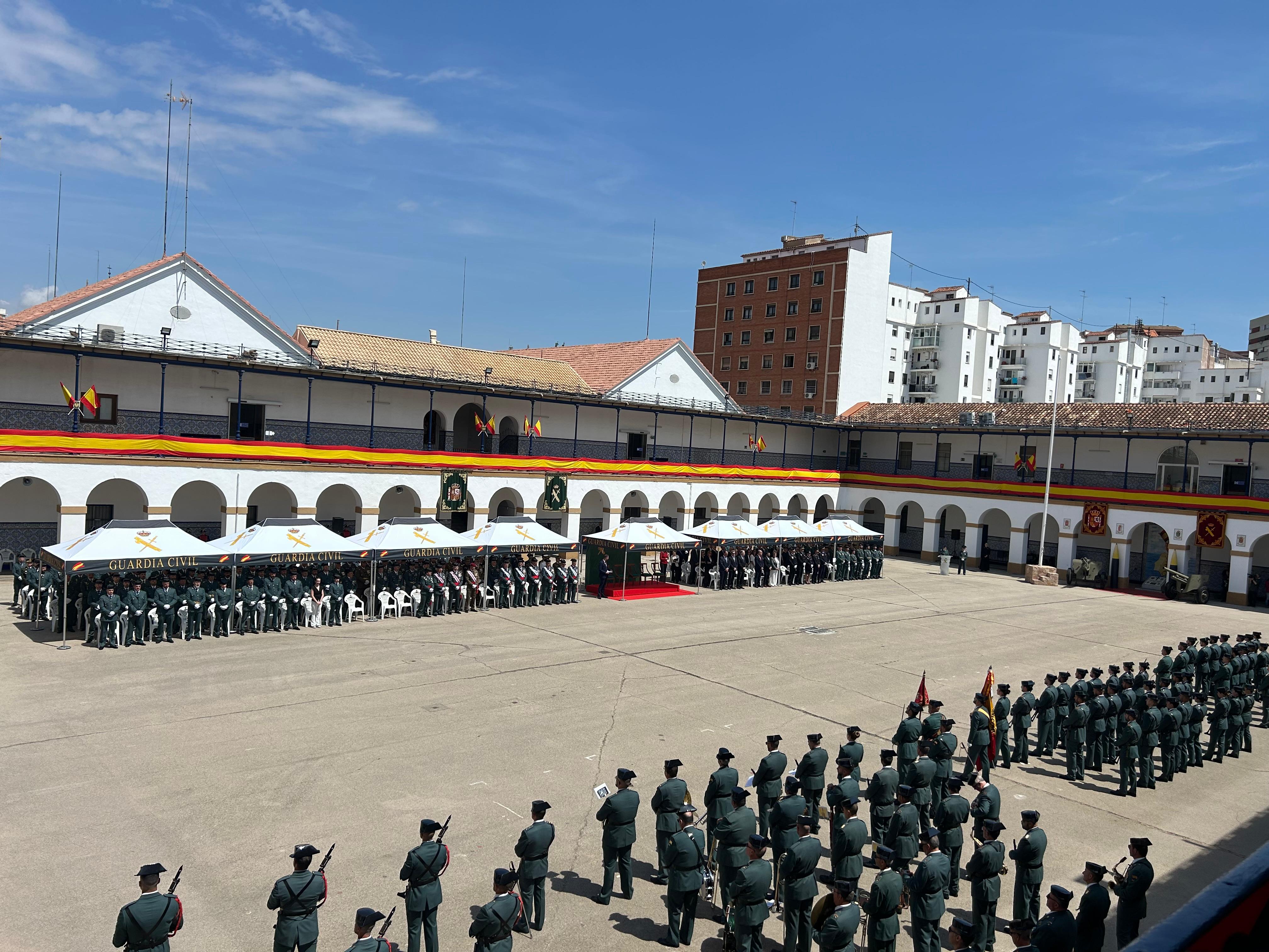 Acto del 181 aniversario de la Guardia Civil