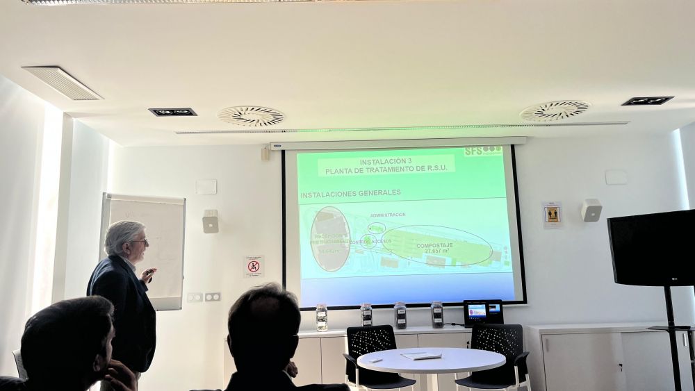 Tratamiento de residuos en la EMTRE de Manises Tratamiento de residuos en la EMTRE de Manises