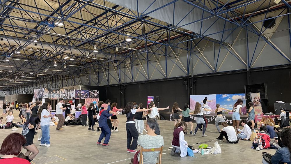 Exhibicions i classes de K-pop