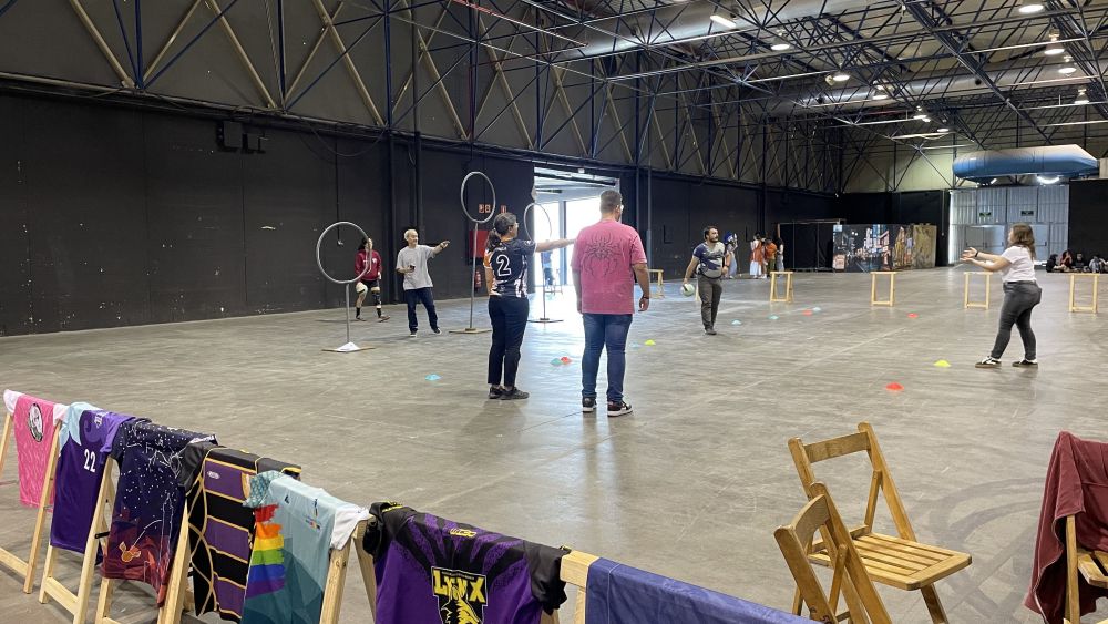 Exhibición de Quadball de los Buckbeak Riders, Japan Weekend 2025