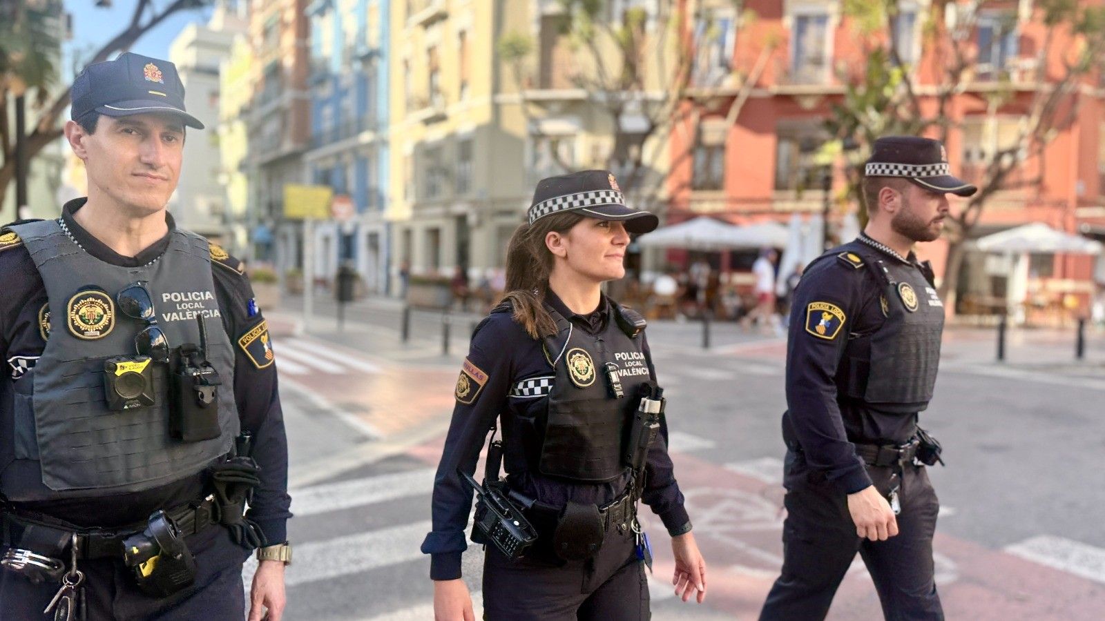 Agentes de la Policía Local de Valencia