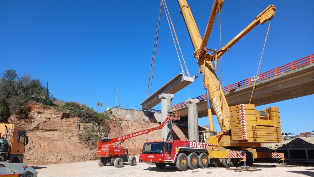 Reconstrucción del puente de la CV-36