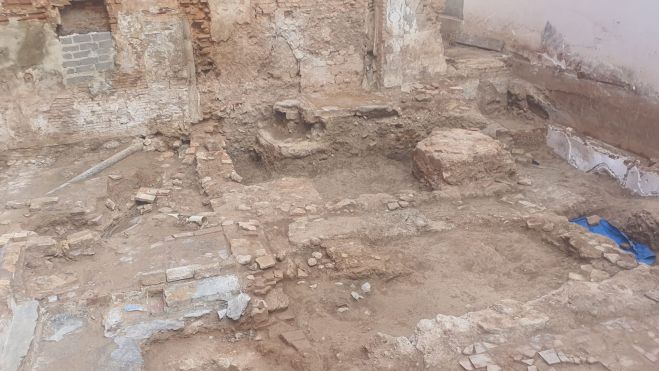 Restos arqueológicos en Patraix