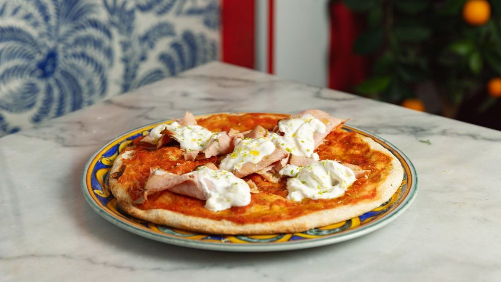 Pizza "Parna e Sole", de Mamma Pazzo Pizza "Parna e Sole", de Mamma Pazzo