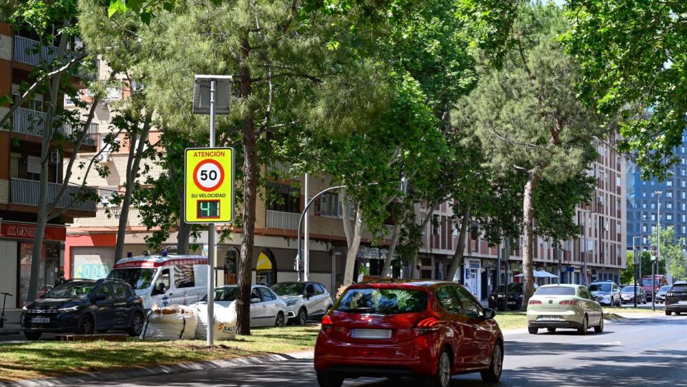 Imagen de un radar informativo en Valencia