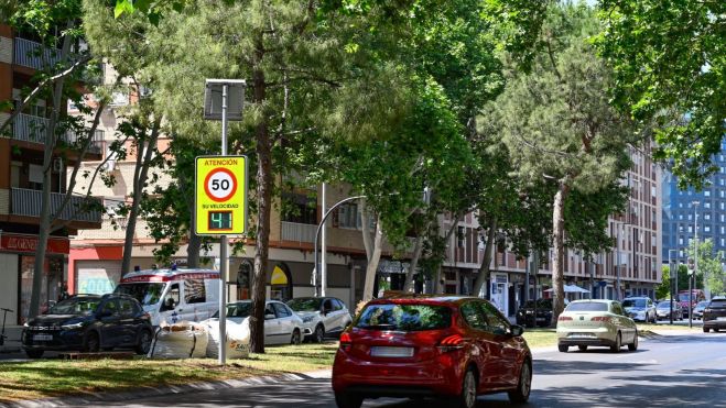 Imagen de un radar informativo en Valencia