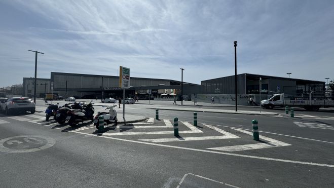 Exterior estación Joaquín Sorolla