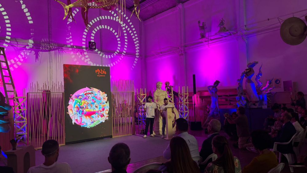 Presentación del boceto de la Falla Municipal Infantil de Valencia 2026