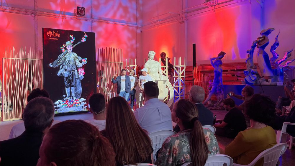 Boceto de la Falla Municipal de Valencia 2026