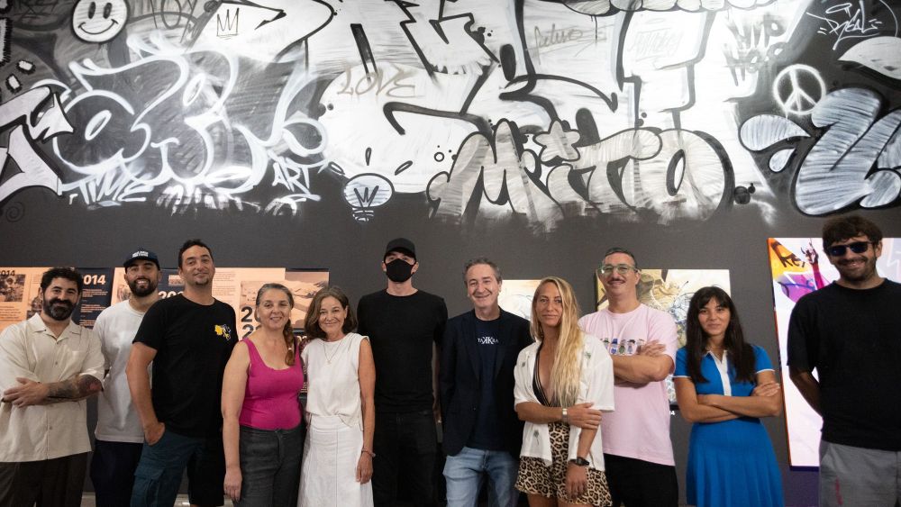 Artistes que conformen 'Principis', en el Centre del Carme Artistes que conformen 'Principis', en el Centre del Carme