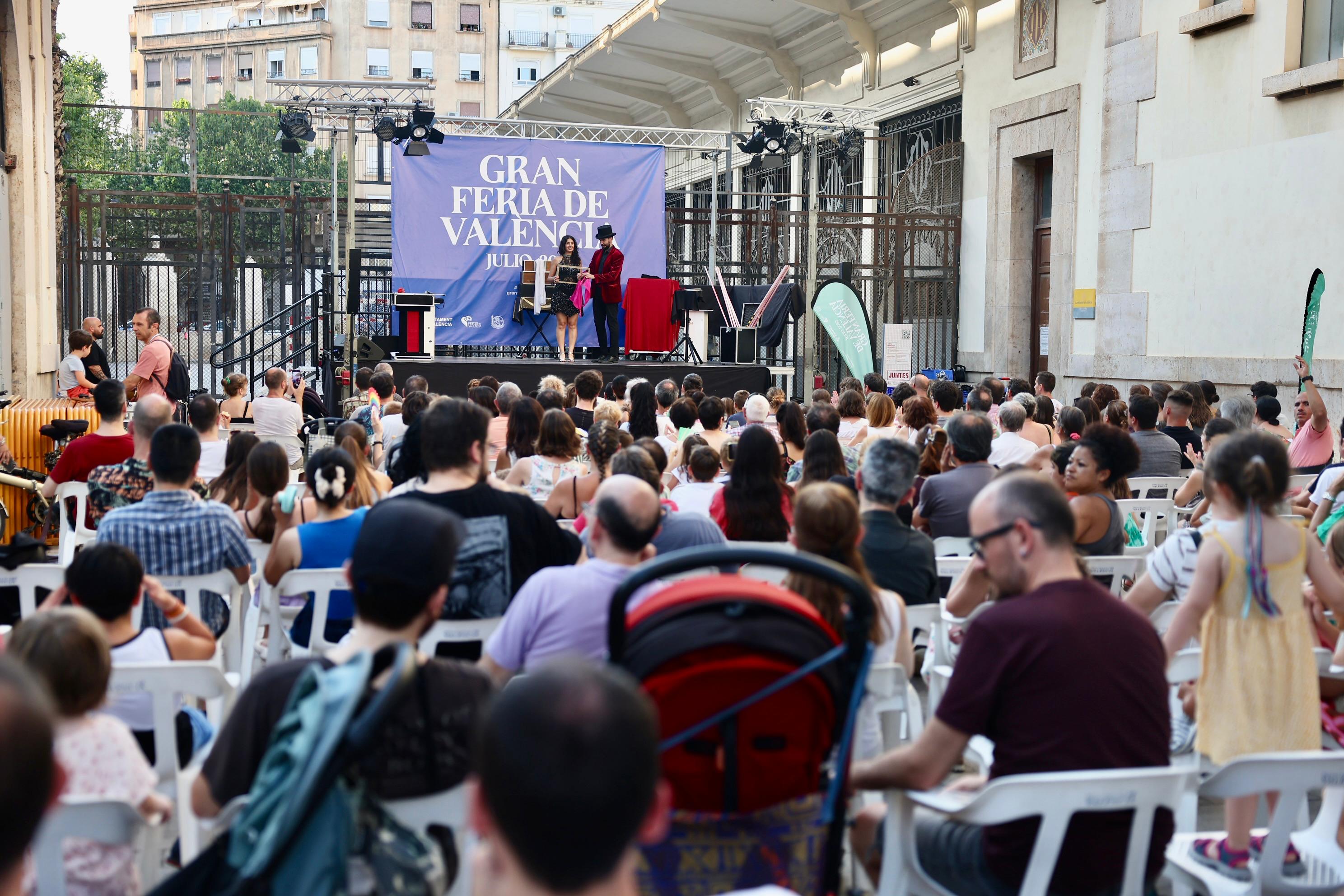 Actuación de la Gran Fira de València 2025 