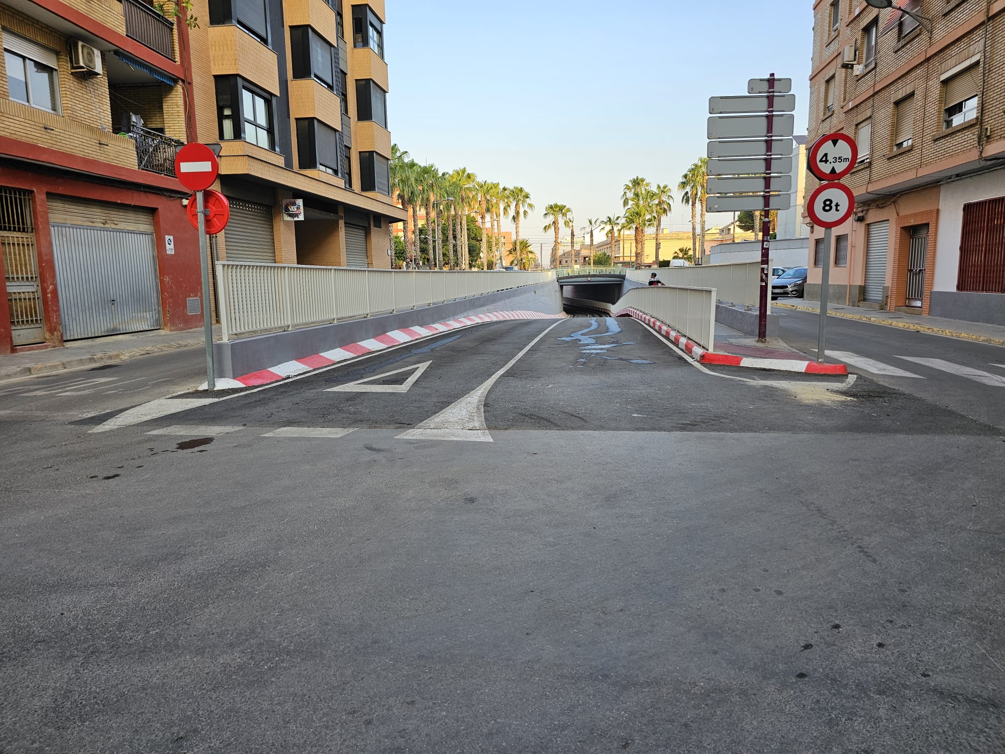 Túnel entre Benetússer y Alfafar