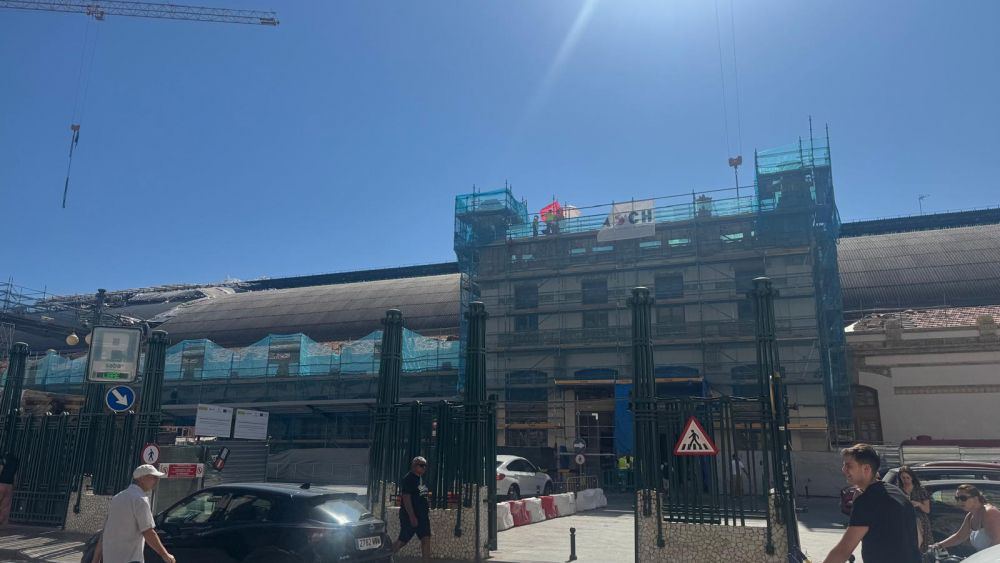 Obras en la Estación del Norte Valencia
